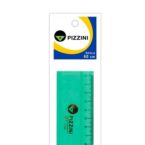 Regla acrílica Pizzini 1732 60cm