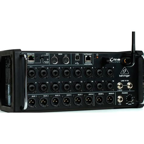 Consola Behringer Xr Mezclador Audio Music Box Tienda Online