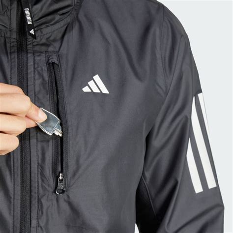 Adidas Own The Run Jacket Black Adidas Uae