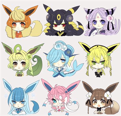 Eeveelution Pokémon Image By Midorimugi008 2294861 Zerochan