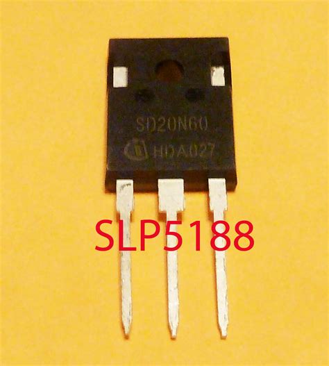 SD20N60 Mosfet Transistor By Infinenon New ( 1pc ) | eBay UK