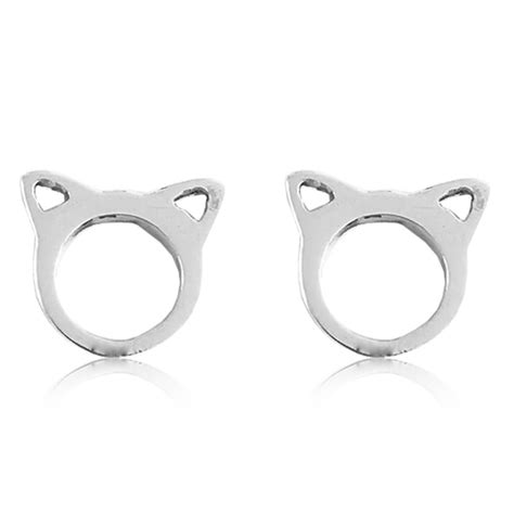 Aretes Gato Catálogo de Productos Elementa Plata Joyería de Plata