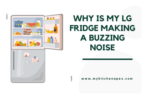 Why Is My LG Fridge Making A Buzzing Noise Discover Simple Fixes