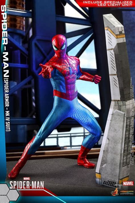 Hot ToysMarvels Spider Man蜘蛛俠 Spider Armor MK IV Suit Toys Zone D 玩具兄弟 Figures Price