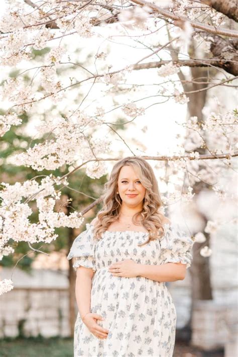 Tennessee Maternity Photography Cherry Blossoms