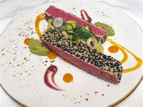 Yuzu And Sesame Crusted Ahi Tuna Recipes For Club Resort Chef