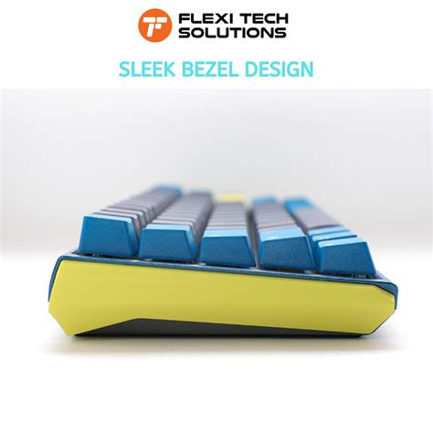 DUCKY One 3 SF Daybreak RGB Mechanical Keyboard 65 Hot Swappable PBT Flexi Tech