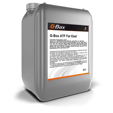 G-Box ATF Far East - Интернет-магазин масел и СОЖ Тритон