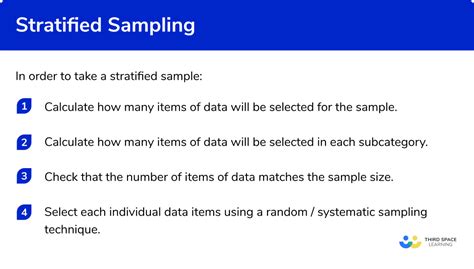 Stratified Sampling - GCSE Maths - Steps, Examples & Worksheet