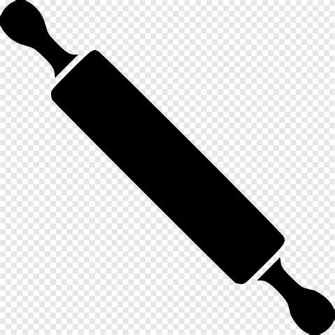 Rolling Pin Silhouette SVG