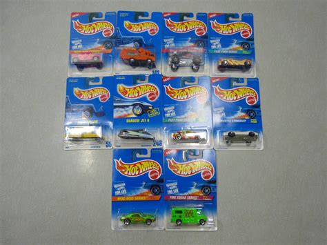 Lot 15 Mixed Lot Of 10 Vintage 90s Hot Wheels In Package Consider It Sold By GWE
