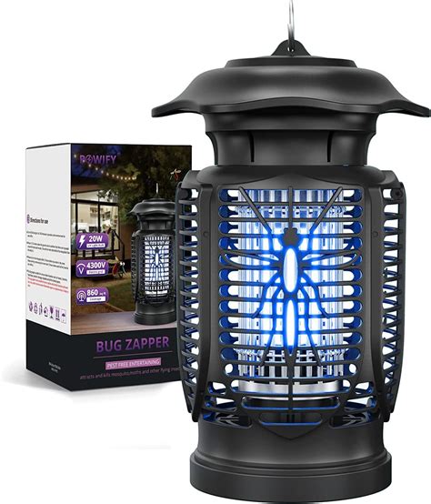 Powify Bug Zapper Outdoor Electric Mosquito Zapper With Ft Power