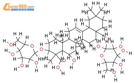 1008775 51 6 3β6β16β 三羟基齐墩果 12 烯 23 油酸3 O β 吡喃葡萄糖基 16 O β 吡喃葡萄糖苷CAS号