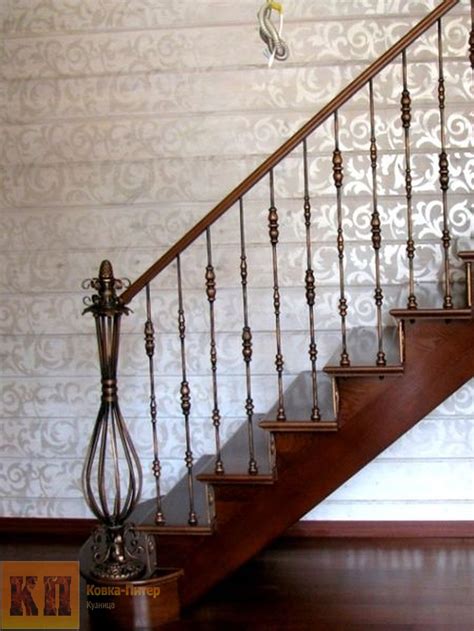 Кованые столбы К-041 - Ковка Питер: художественная ковка в СПб