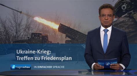 Tagesschau In Einfacher Sprache Uhr Tagesschau De