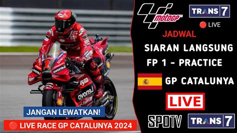 Jadwal Siaran Langsung Latihan Bebas MotoGP Catalunya 2024 MotoGP