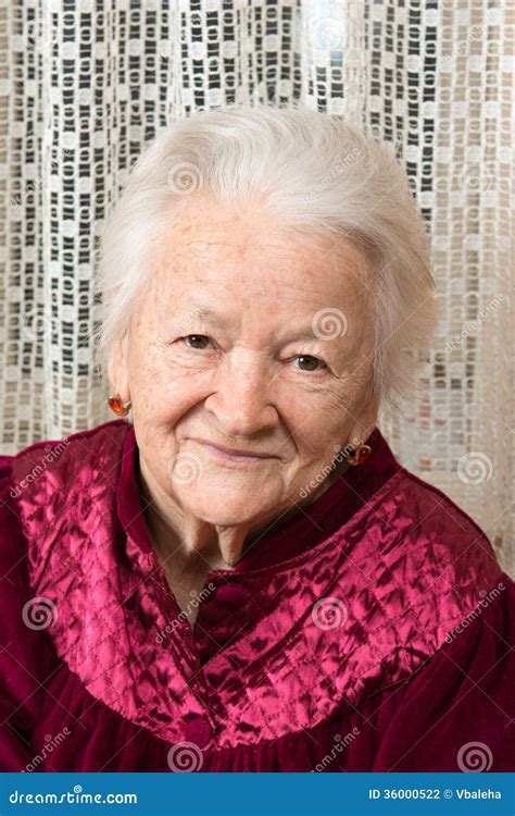 Old Woman Stock Photography Image 36000522