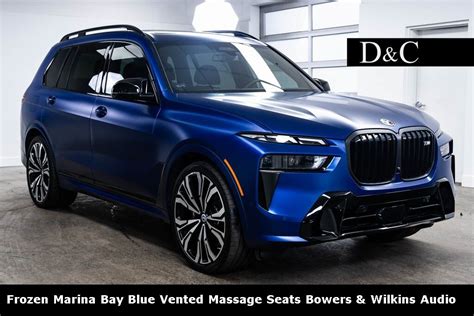 Bmw X M I Frozen Marina Bay Blue Vented Massage Seats Bowers For