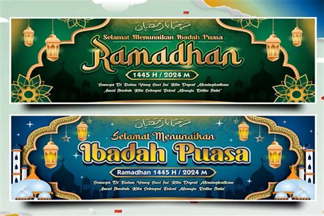 Download Cdr Desain Spanduk Marhaban Ya Ramadhan Beserta Ucapan Selamat