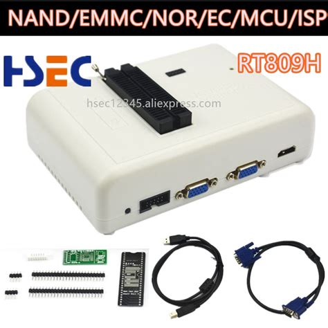 "RT809H: Programmeur universel rapide avec câbles EMMC-Nand" - Test et Avis