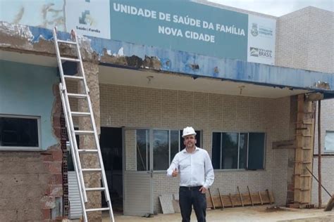 Saúde Renovada Prefeitura Inicia Reformas De Unidades De Saúde Do