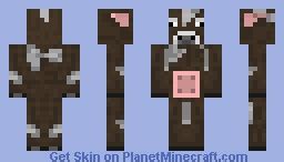 Real Cow Skin Minecraft Skin