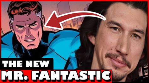 The New Mr Fantastic Of The Mcu Adam Driver Rumor Youtube