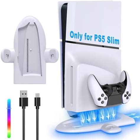 PS5 Stand For PS5 Slim Disc PS5 Disc Digital 3 Level Cooling Station