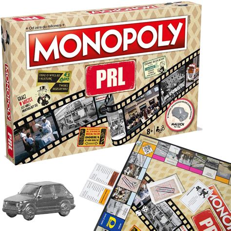 MONOPOLY PRL KLASYCZNA GRA PLANSZOWA MALUCH Stan nowy 179 zł