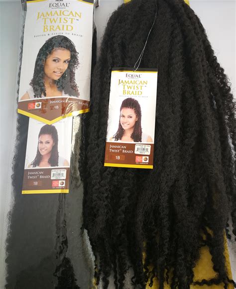 Afro Kinky Bulk Hair Freetress Equal. Jamaican Twist Braid. - Etsy