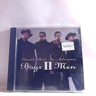 Boyz II Men Thank You In Advance CD US 2000 Universal AQ077 EBay