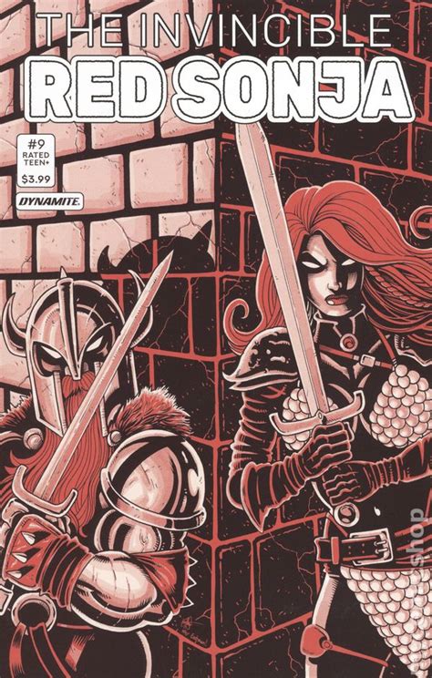 The Invincible Red Sonja Comic Books Issue 9