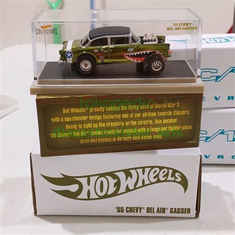 Jual Hot Wheels Red Line Club Rlc Chevy Bel Air Gasser Flying Tiger D Shopee Indonesia