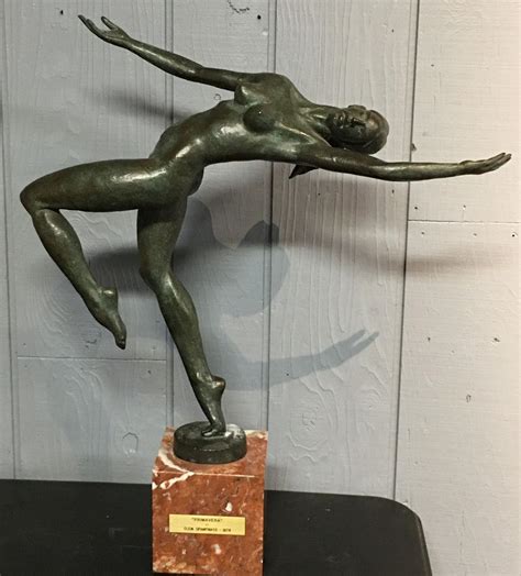 At Auction Clemente Spampinato Clemente Spampinato Bronze Sculpture Nude Dancer