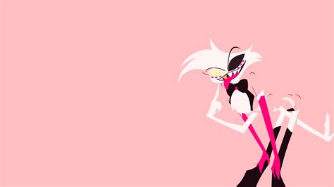 Hazbin Hotel Angel Dust Simple [Wallpaper] by CPRKaaroo on DeviantArt