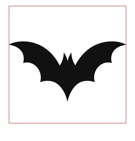 Open Bat Pumpkin Stencil - Clip Art Library