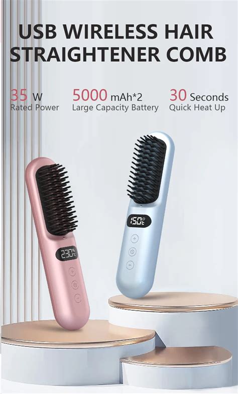 New Arrivals Wireless Wholesale Hair Care And Styling Appliances Rechargeable Hot Air Brush