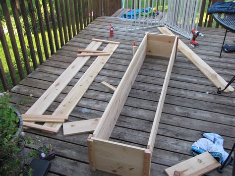 Build DIY Deck planter box diy PDF Plans Wooden Custom Wood Fish Tank ...