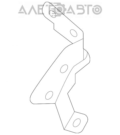 Кронштейн крыла передний левый Nissan Sentra 20-24 F3161-6LBMA артикул ...