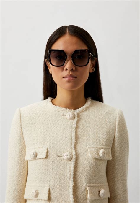 Очки солнцезащитные Marc Jacobs MJ 1065/S 06J, цвет: коричневый ...