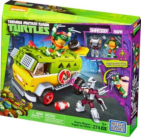 Конструктор Mega Bloks Черепашки-ниндзя Фургон для вечеринок (DMX54 ...