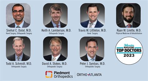 Piedmont Orthopedics | OrthoAtlanta Physicians Recognized as Top ...