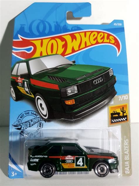 Miniatura Audi Sport Quattro Hot Wheels Baja Blazers Shopee Brasil