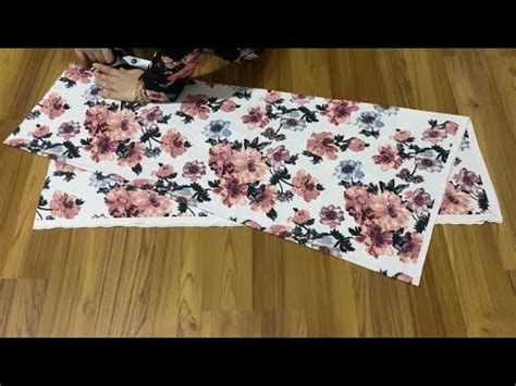 Kalıpsız Beli Lastikli Etek Dikimi çok kolay dikiş elastic skirt