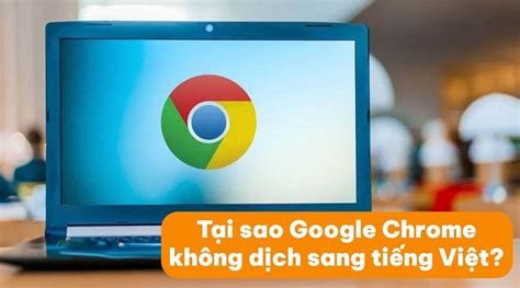 Tại sao Google Chrome không dịch sang tiếng Việt? [Mẹo sử dụng] 