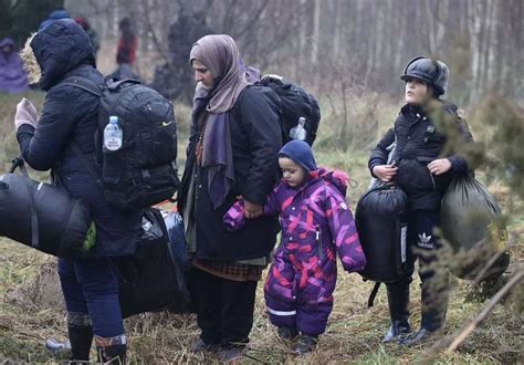 Migranti Al Confine Tra Bielorussia E Polonia Dago Fotogallery