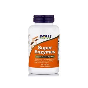 NOW Foods Super Enzymes 90tabs | Foto Pharmacy