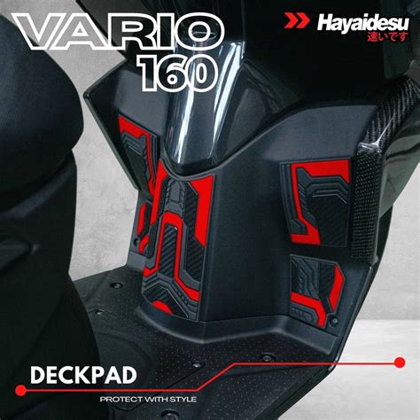 Jual Vario Fi Click 160 Deck Pad Body Protector Cover Hayaidesu