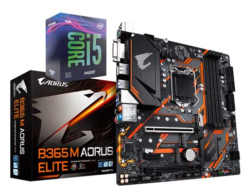 Intel® Core™ i5-9400F Processor (9M Cache, up to 4.10 GHz ) + AORUS ...