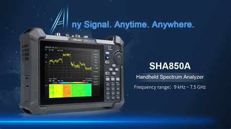 Siglent Releases First Handheld Spectrum Analyzer Vector Network